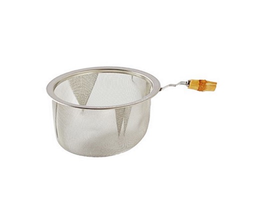 Tea Strainer w Bamboo Handle - Reduced by 50%