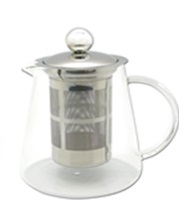 Glass Clear Teapot ORCHID 400ml - SALE WAS $34.00